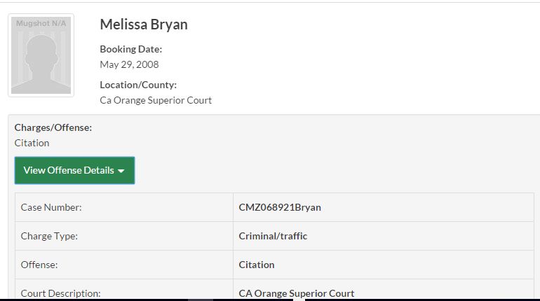 Outlaw Life Paranormal Melissa Bryan.Arrest.2.JPG